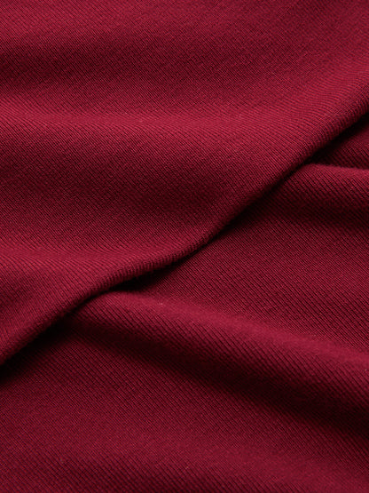 Asymmetric Cut-Out One Shoulder Long Sleeve Top